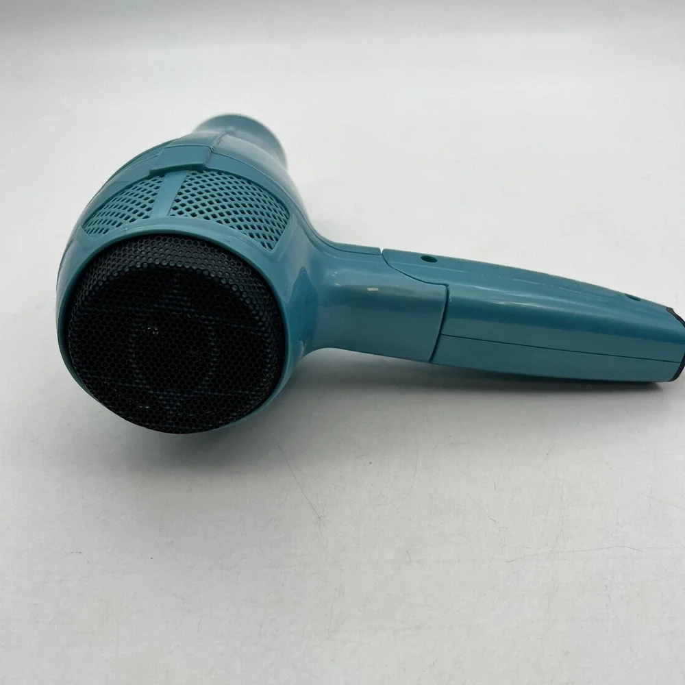 Conair Cord-Keeper 1875 Teal Retractable Cord Hair Dryer Dual Voltage 169RN